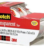 SCOTCH TRANSPARENT TAPE 2 CT