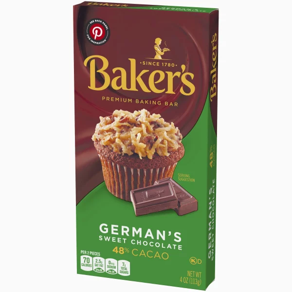 Bakers Germans Sweet Chocolate Bar