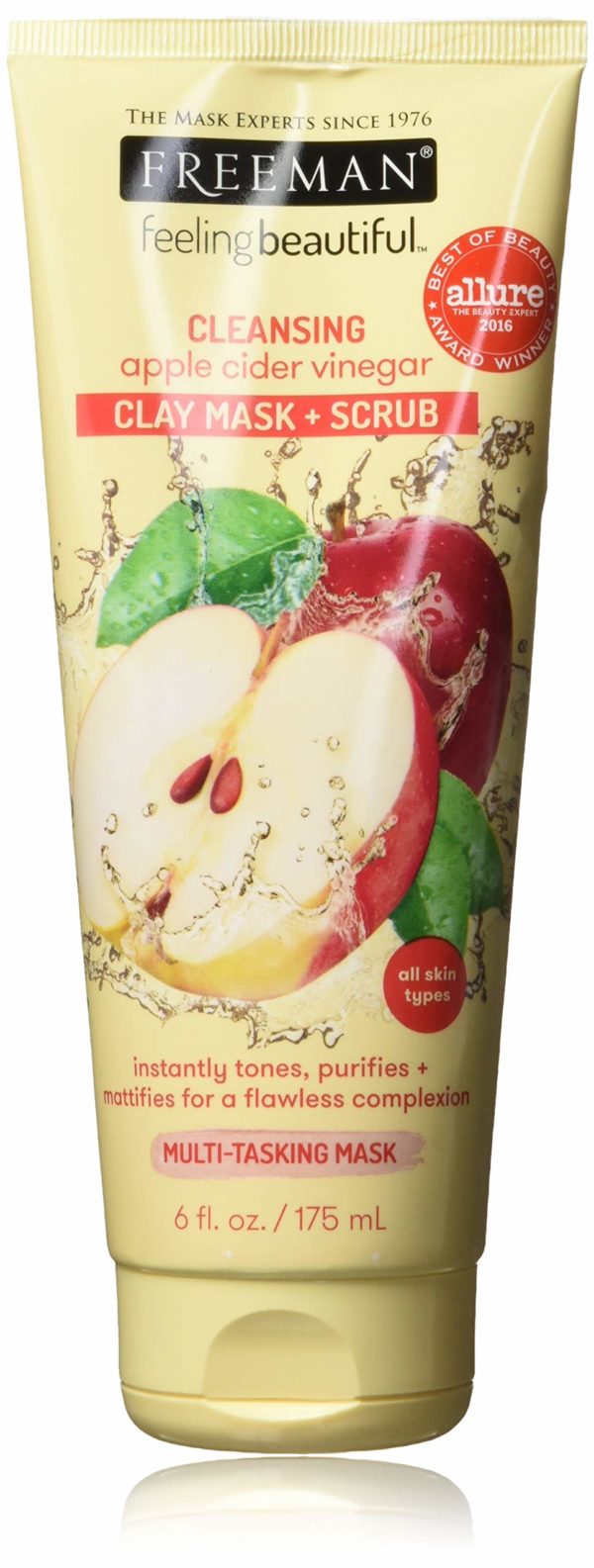 Freeman Apple Cider Vinegar Clay Mask & Scrub