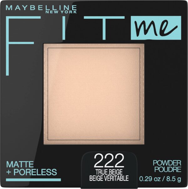 Maybelline Fitme Matte Poreless Pwd True Beige 1ct