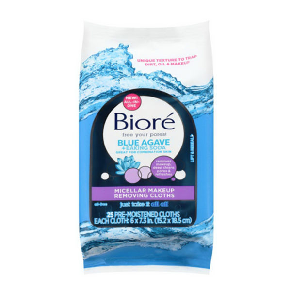 Biore Blue Agave Micellar Makeup Cloth