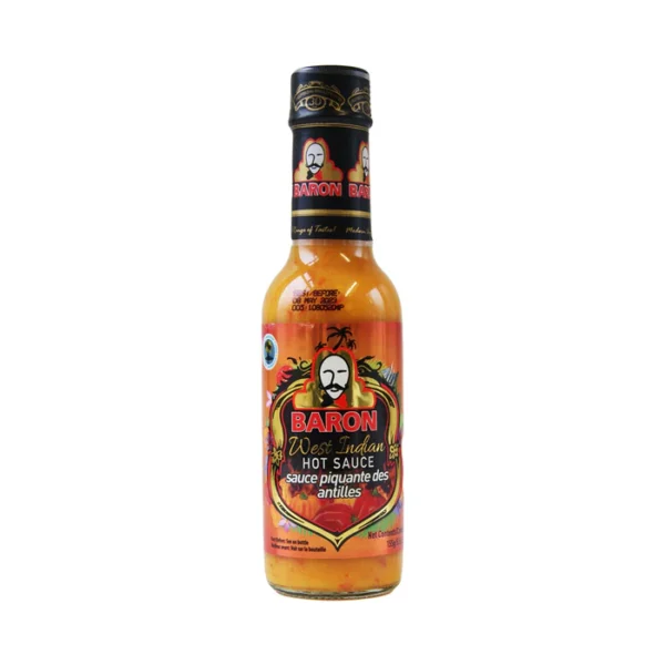 Baron West Indian Hot Sauce 155 Ml