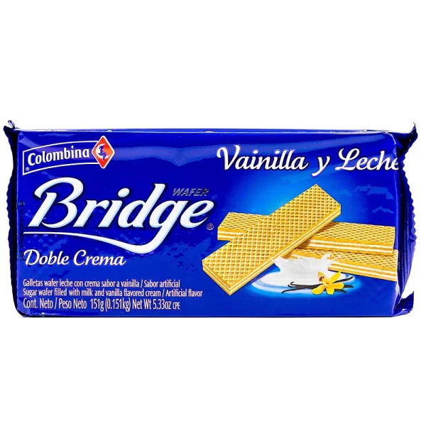 Colombina Bridge Vanilla Y Leche