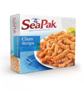 Sea Pak Clam Strips Crispy Breading
