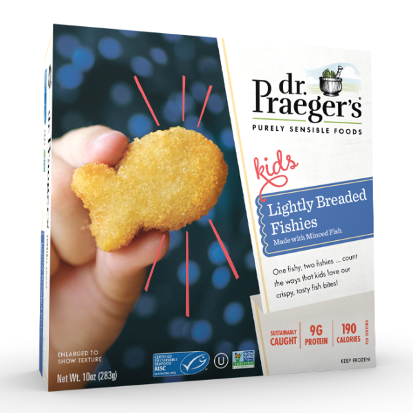 Dr Praegers Fish Lightly Breaded Sticks 10oz