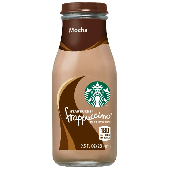 Starbucks Frappuccino Mocha Chilled Coffee Drink 9.5oz