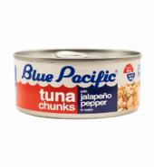 Blue Pacific Tuna Chunks Jalapeno In Water 140g