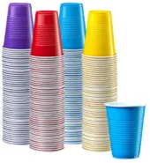 Unique Assort Cups 9 Oz