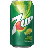 7 Up Lemon Lime Flavored Soda Can 12 Oz