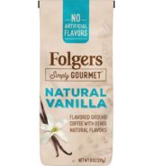 Folgers Natural Vanilla Ground Coffee