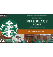 Starbucks Pike Place K-cup 72 Ct