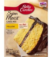Betty Crocker Cake Mix Yellow 432G