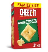 CHEEZ IT WHITE CHEDDAR CRACKERS