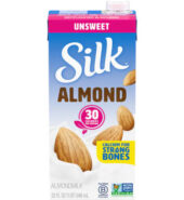 Silk Pure Almond Milk Unsweeten Orig 32z
