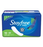 Stayfree Maxi Super 10ct