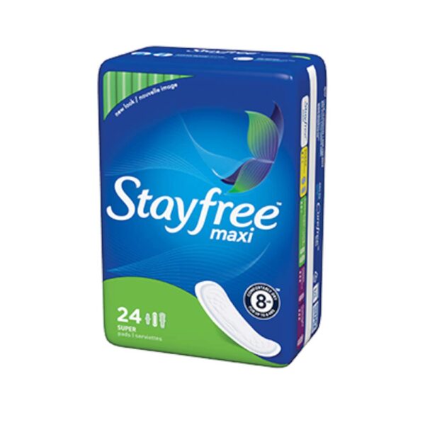 Stayfree Maxi Super 24CT