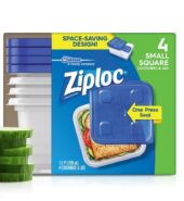 ZIPLOC CONTAINER SMALL SQUARE