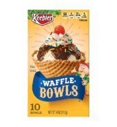 KEEBLER WAFFLE BOWLS