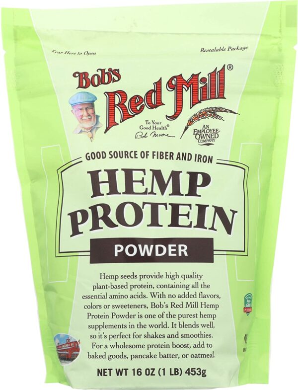 BOBS RED MILL HEMP PROTEIN POWDER 16OZ