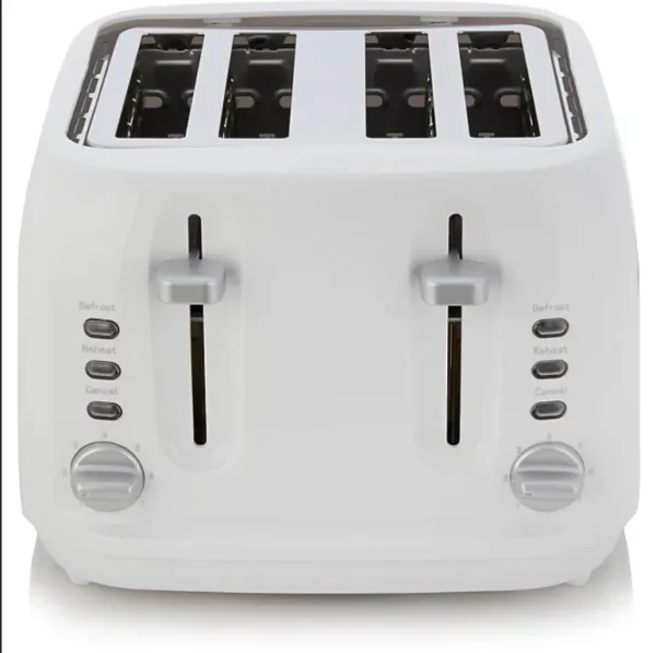 HAMILTON BEACH TOASTER 4 SLICE WHITE