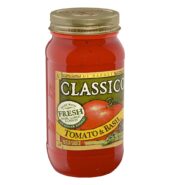 Classico Tomato & Basil Pasta Sauce 24oz