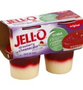 JELLO STRAWBERRY CHEESECAKE14oz