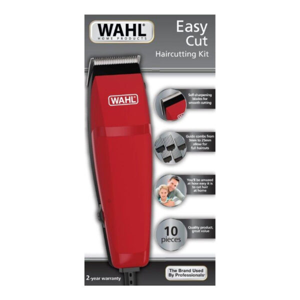 WAHL EASY CUT HAIRCUTTING KIT RED