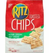 NABISCO RITZ CHIPS CREAM & ONION