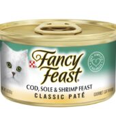 Fancy Feast Cod, Sole & Shrimp Feast 3oz