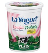 La Yogurt Plain Lowfat Unsweetened 32oz