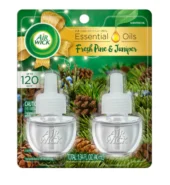 AIR WICK SCENTED OIL PINE & JUNIPER REF 2CT