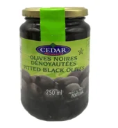 CEDAR BLACK OLIVES PITTED