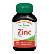 Jamieson Zinc 50mg Tabs 100ct