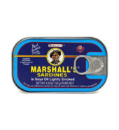BEDESSEE MARSHALLS SARDINES IN SOYA OIL LIGHTLY SMOKED