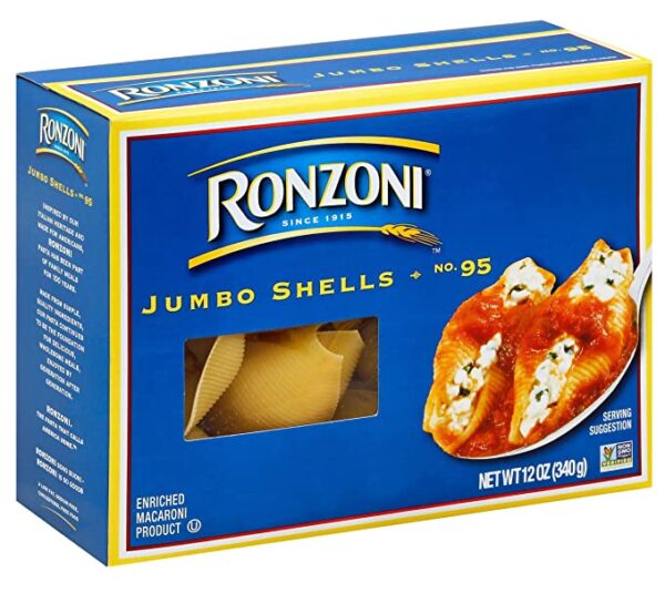 Ronzoni Jumbo Shells Macaroni 340g