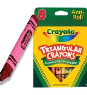Crayola Triangular Crayons 8ct