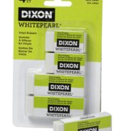 Dixon White Pearl Eraser 4ct