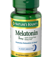 NATURES BOUNTY MELATONIN 5MG 90CT