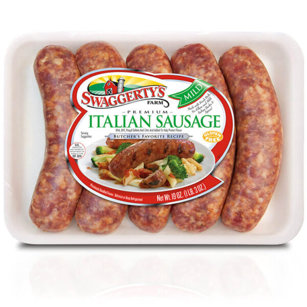 SWAGGERTYS MILD ITALIAN SAUSAGE LINKS