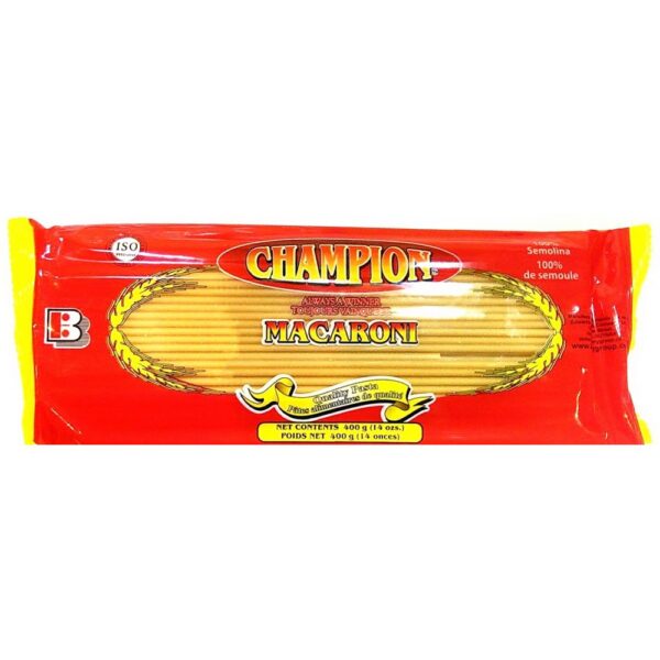 Champion Macaroni Pasta 400g