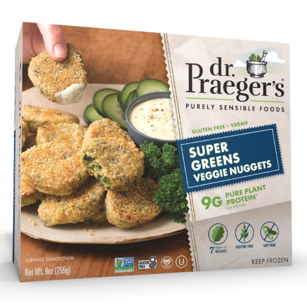 DR PRAEGERS SUPER GREENS VEGGIE NUGGETS