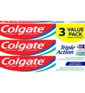 Colgate Triple Action 3pk 18oz