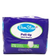 Bem Star Adult Diaper Pull Ups S/M 10CT