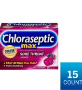 CHLORASEPTIC LOZENGES MAX WILD BERRIES
