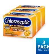 CHLORASEPTIC LOZENGES SORE THROAT HONEY LEMON