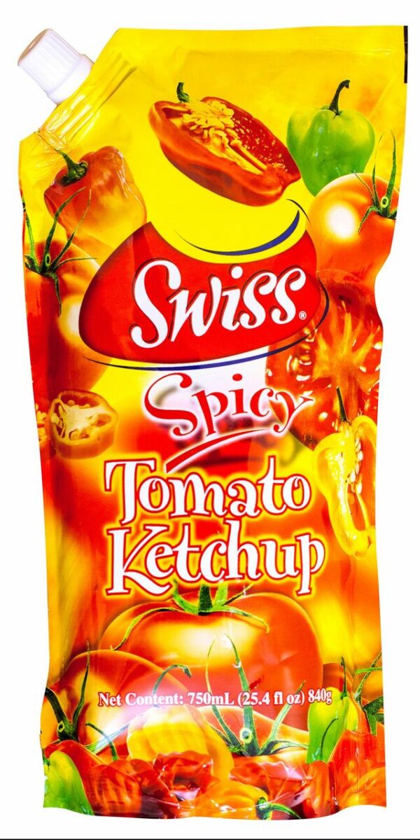 Swiss Ketchup Spouch Spicy 750ml