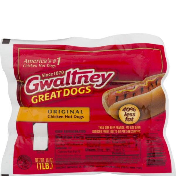 GWALTNEY GREAT DOG CHICKEN FRANKS
