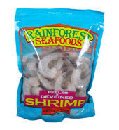 Rainforest Peeled & Deveined Shrimp 26-30 Extra Large 12 oz