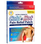 PURE AID HOT PAIN RELIEF PATCH 2CT