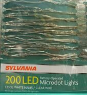 SYLVANIA 200 LED MICRODOT LIGHTS